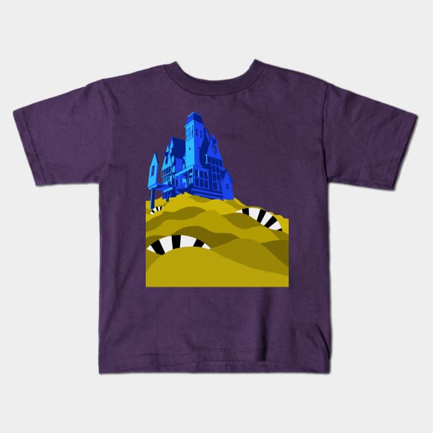 Maitland Mansion Kids T-Shirt by rexthinks